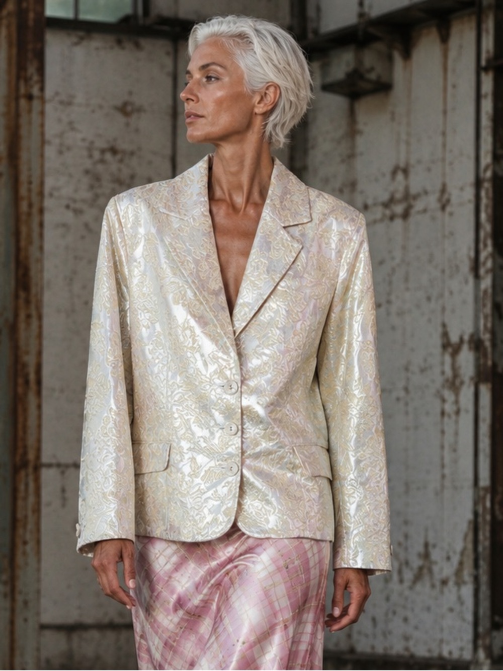 3 for $25 Anthropologie brocade blazer